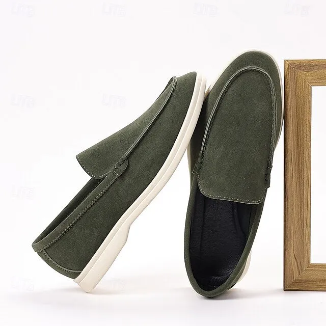 – Loafers Light Final call Chic Casual Slip-On Blue Men's Faux Breathable
