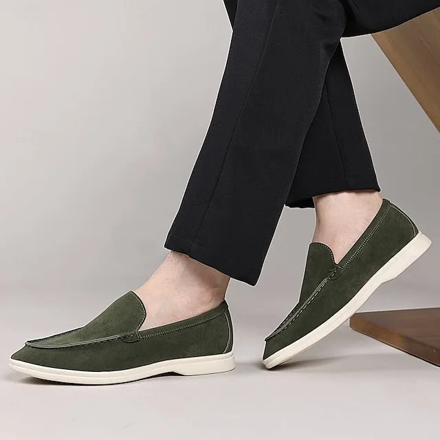 – Loafers Light Final call Chic Casual Slip-On Blue Men's Faux Breathable