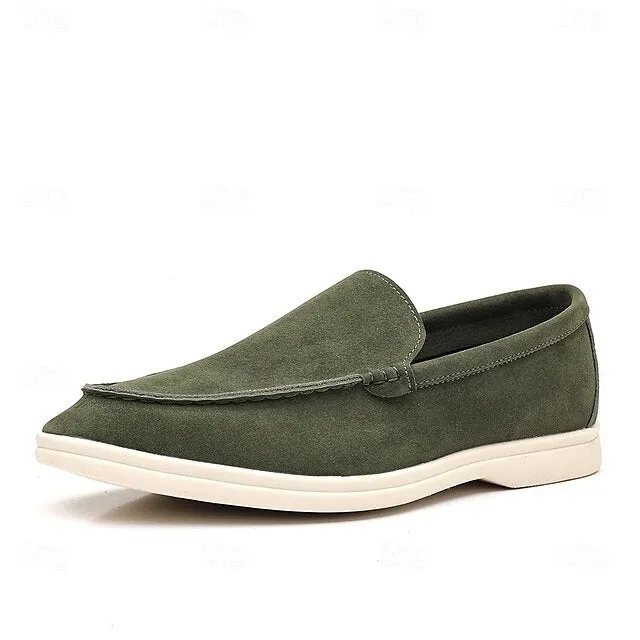 – Loafers Light Final call Chic Casual Slip-On Blue Men's Faux Breathable