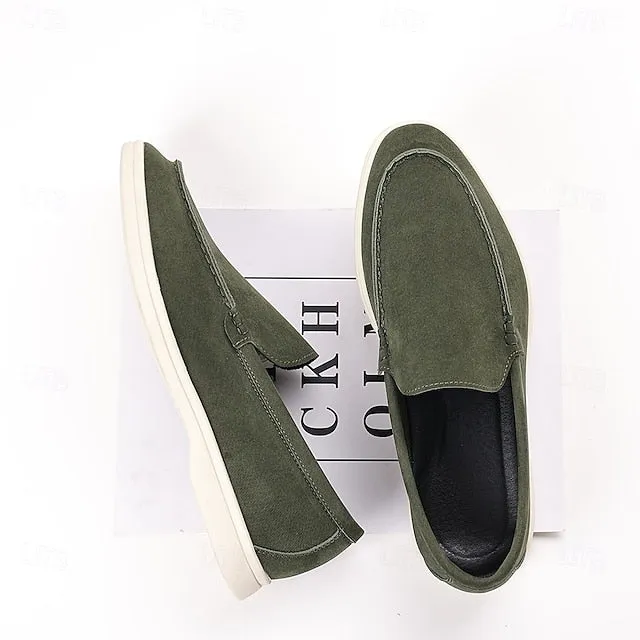 – Loafers Light Final call Chic Casual Slip-On Blue Men's Faux Breathable
