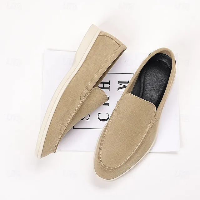 – Loafers Light Final call Chic Casual Slip-On Blue Men's Faux Breathable