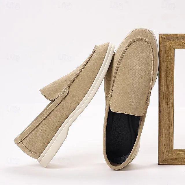 – Loafers Light Final call Chic Casual Slip-On Blue Men's Faux Breathable
