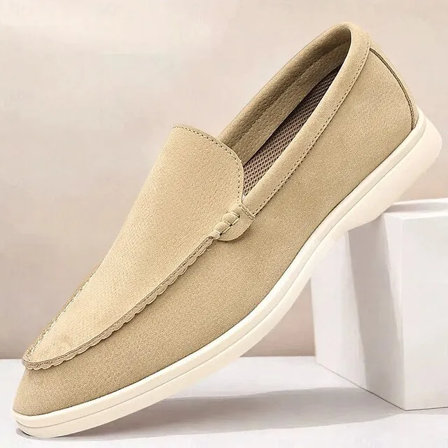 – Loafers Light Final call Chic Casual Slip-On Blue Men's Faux Breathable