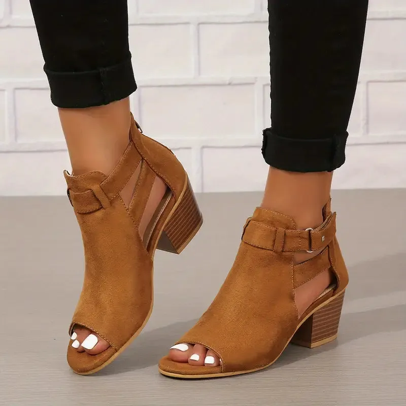 2024 New Women's Orthopaedic High Heel Leather Shoes