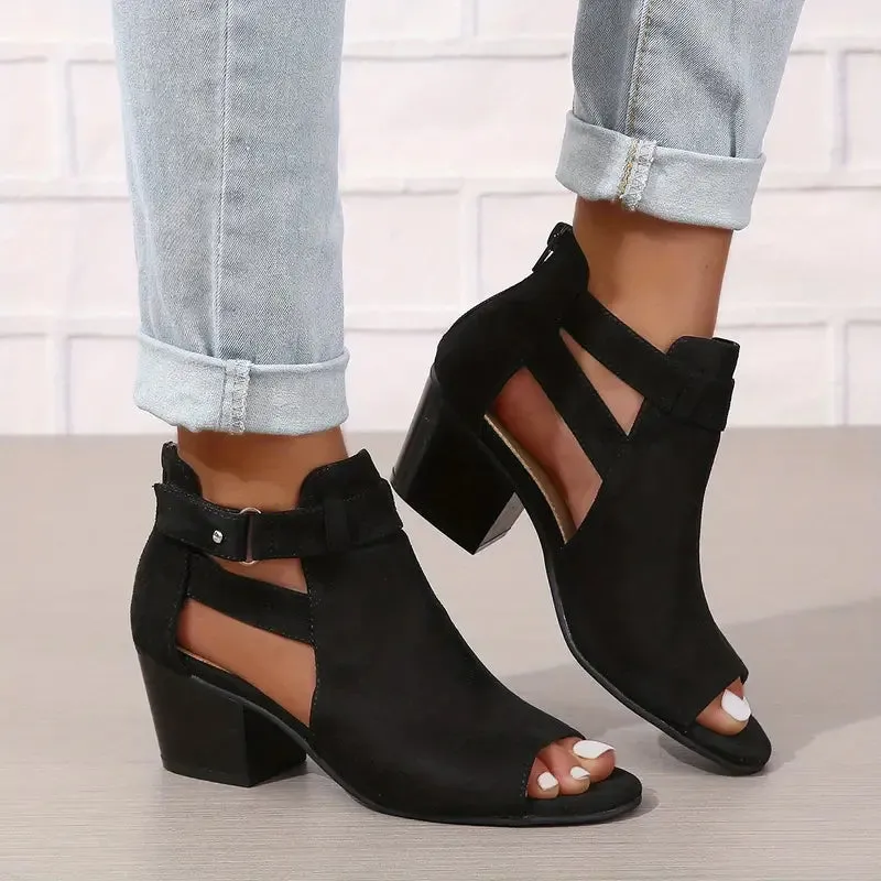 2024 New Women's Orthopaedic High Heel Leather Shoes