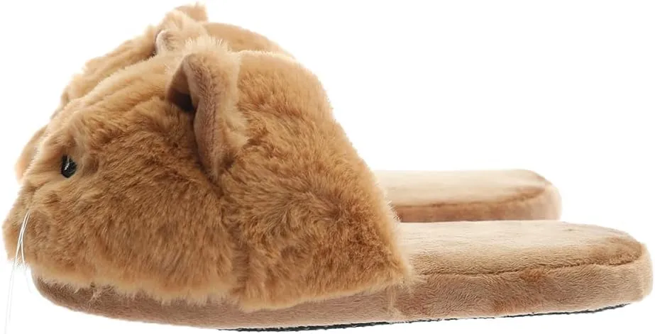 3D Kitty Slippers Womens Cat Slippers Smiley face Slippers for Girls Boys Animal House Slippers