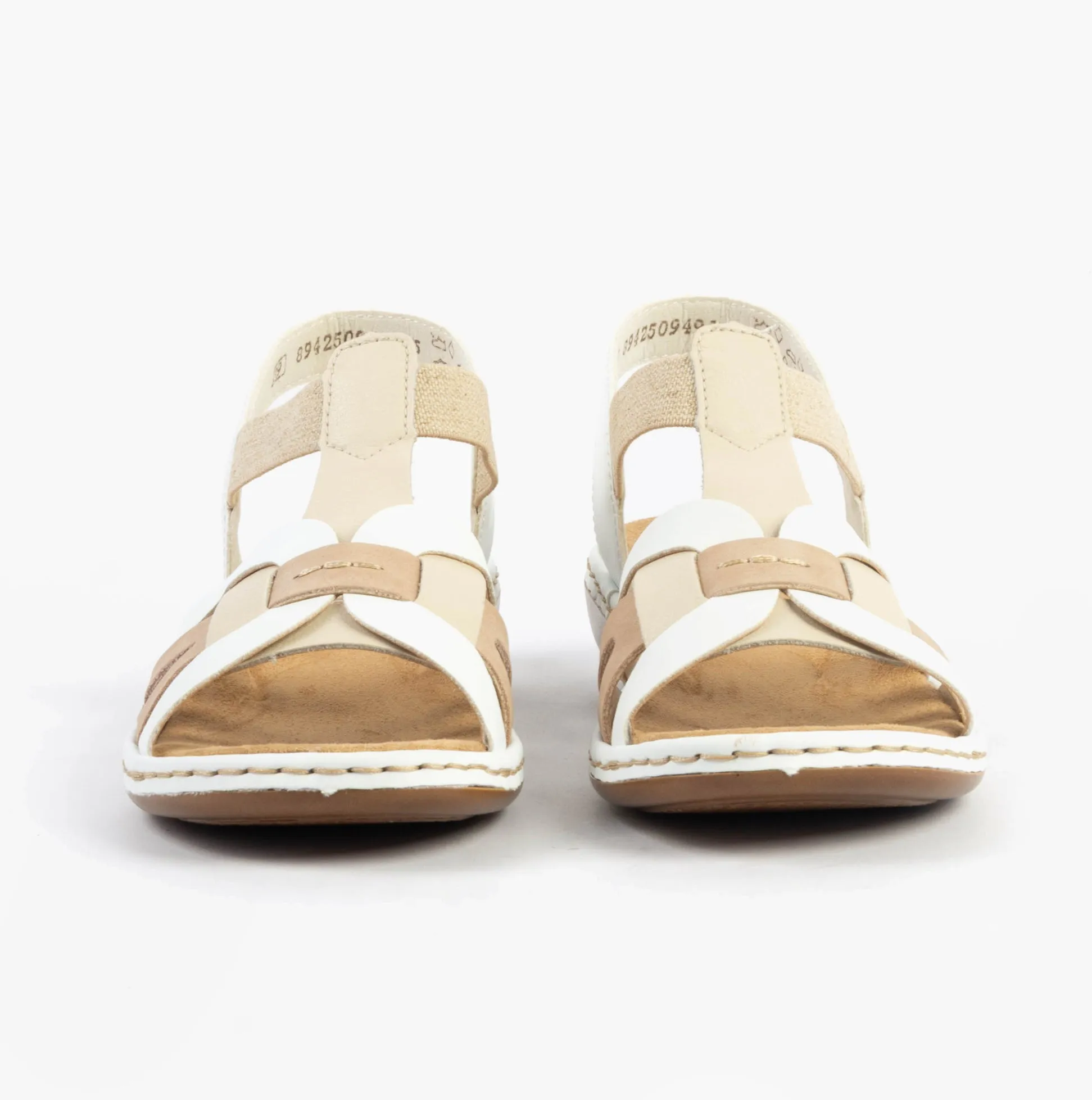 65918-81 Womens Sandals White Combination