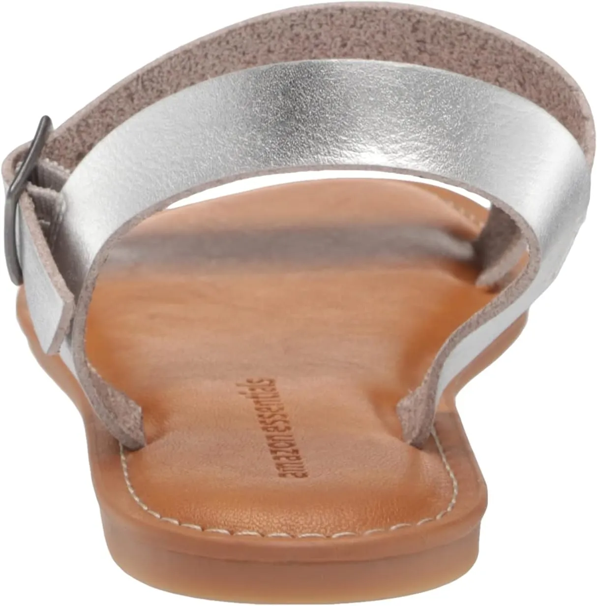 Amazon Essentials Women's Two Strap Buckle Sandal