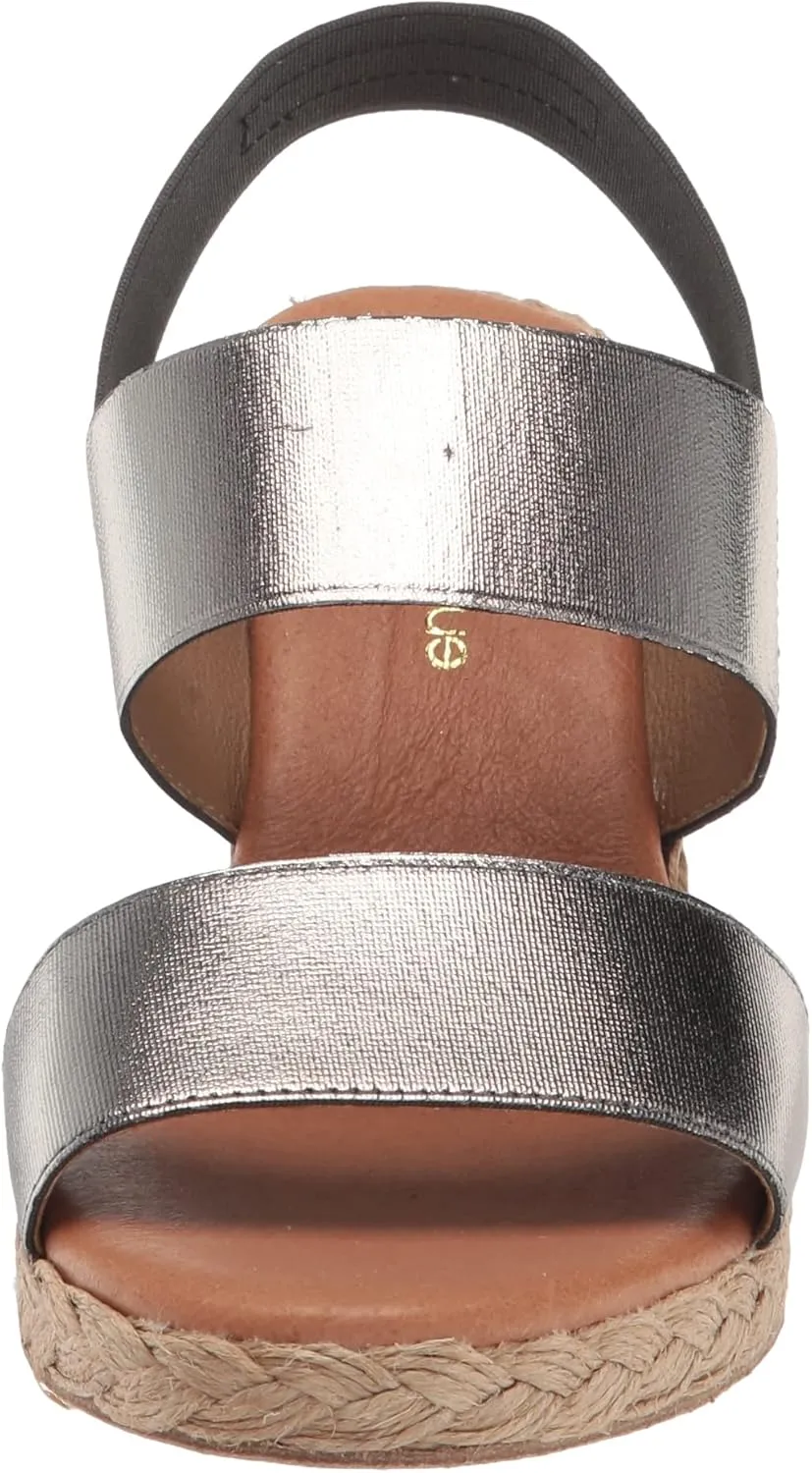 André Assous Women's Allison Espadrille Open Toe Wedge Sandal