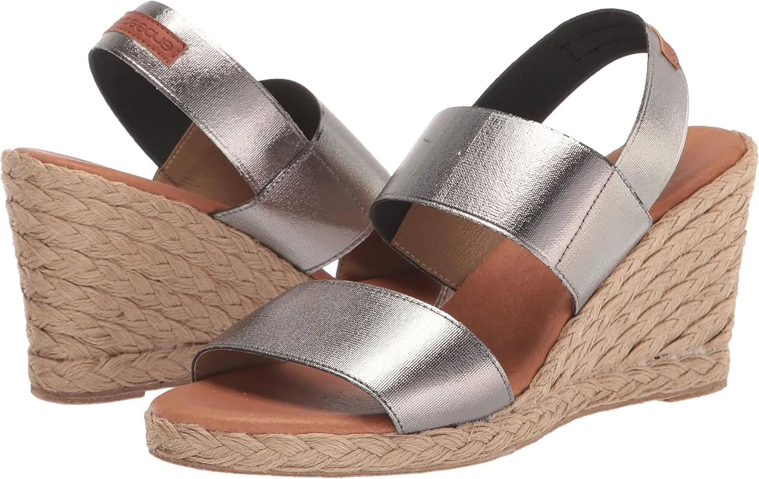 André Assous Women's Allison Espadrille Open Toe Wedge Sandal