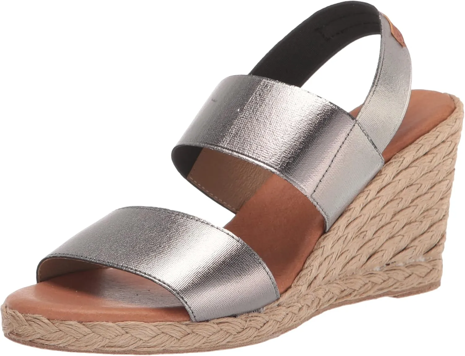 André Assous Women's Allison Espadrille Open Toe Wedge Sandal