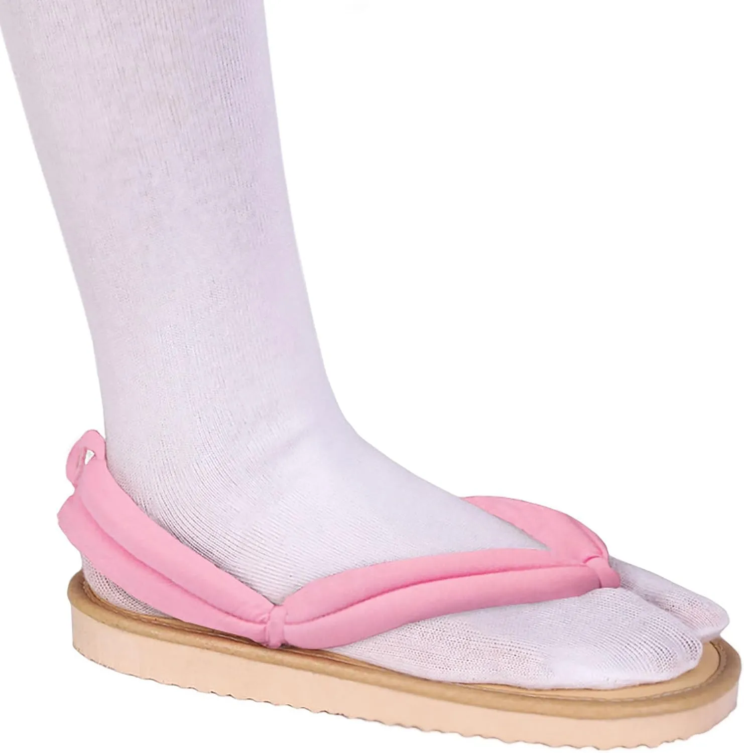 Anime Unisex Cosplay Clog Shoes Kamado Tanjirou Geta Slippers Japanese flip Flops