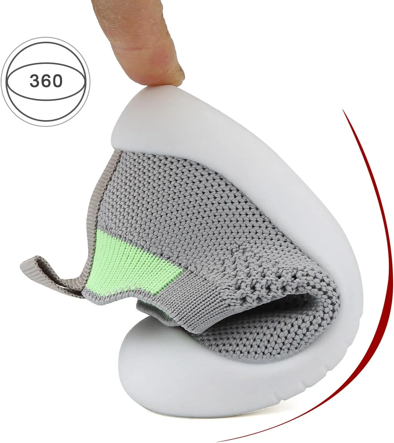 Baby Shoes for Boys Girls Breathable First Walking Shoes - Infant Toddler Trainers Shoes Non Skid Indoor Floor Slipper with Soft Sole Cotton Mesh On Sneaker