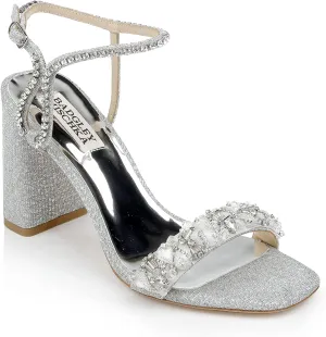 Badgley Mischka Women's Tanisha Block Heel Sandal Heeled