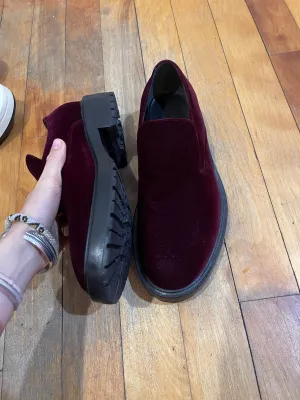 Balenciaga SS17 red loafer vibram