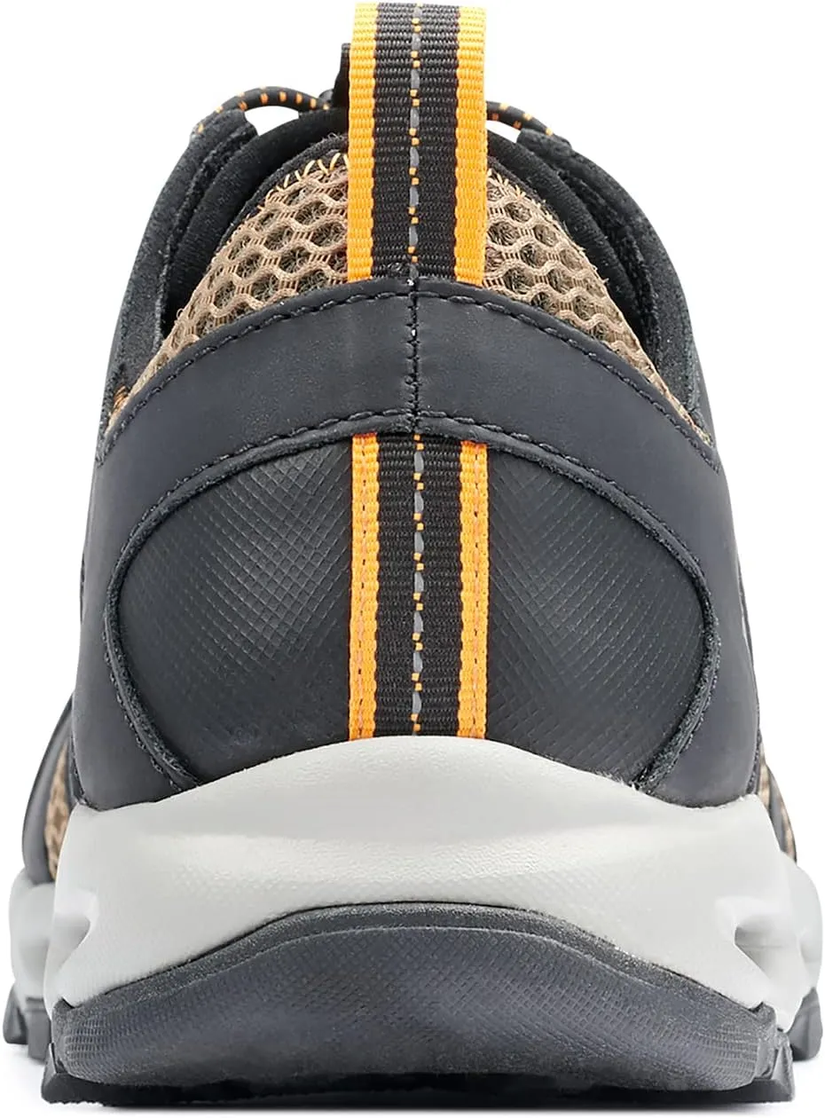 BASS OUTDOOR Men's Aqua Mesh Trail/Water Shoes – Pull-on Hiking Sneakers