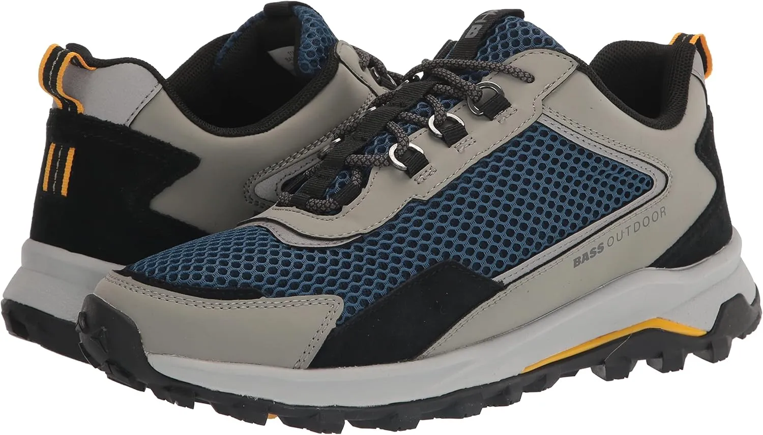 BASS OUTDOOR Men's Trek Mesh Hiker Hiking Shoe