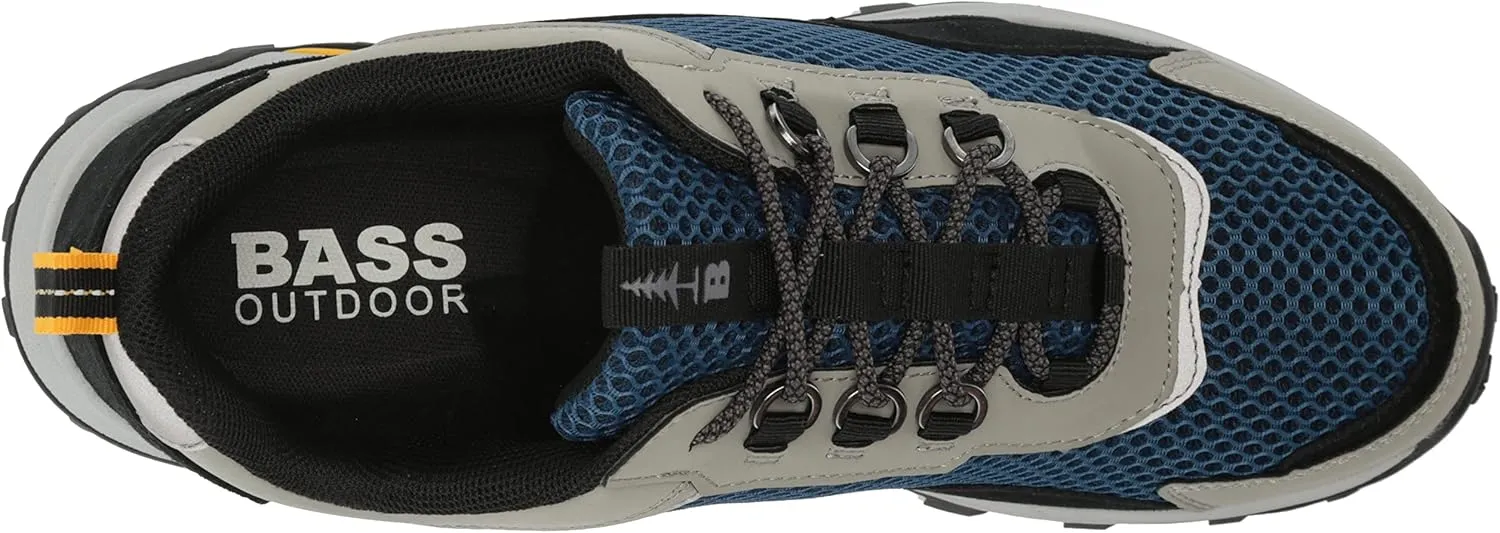 BASS OUTDOOR Men's Trek Mesh Hiker Hiking Shoe