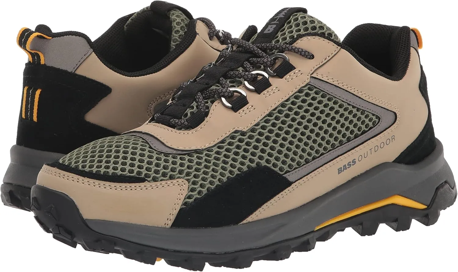 BASS OUTDOOR Women's Trek Mesh Hiker Hiking Shoe
