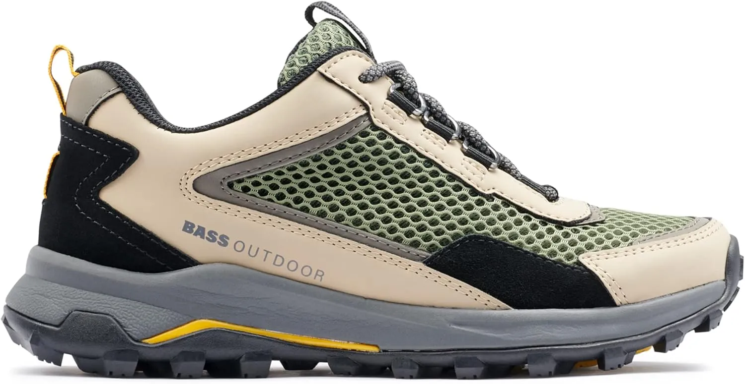 BASS OUTDOOR Women's Trek Mesh Hiker Hiking Shoe