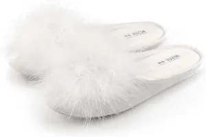 BCTEX COLL Women's Cozy Velvet Memory Foam House Slipper, Ladies Fuzzy Bedroom Slipper Non-slip Sole