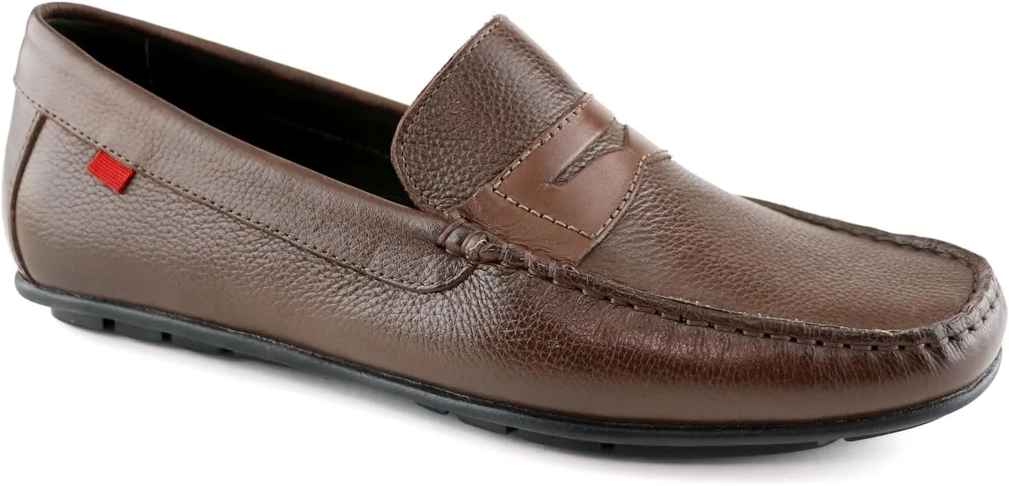 Big Boys/Mens Casual Comfortable Genuine Leather Lightweight Driving Moccasins Classic Fashion Penny Loafer Slip On Breathable Driving Loafer
