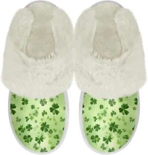Binienty Women's Men's House Slippers Memory Foam Indoor Outdoor Fuzzy Slipper Bedroom Shoes