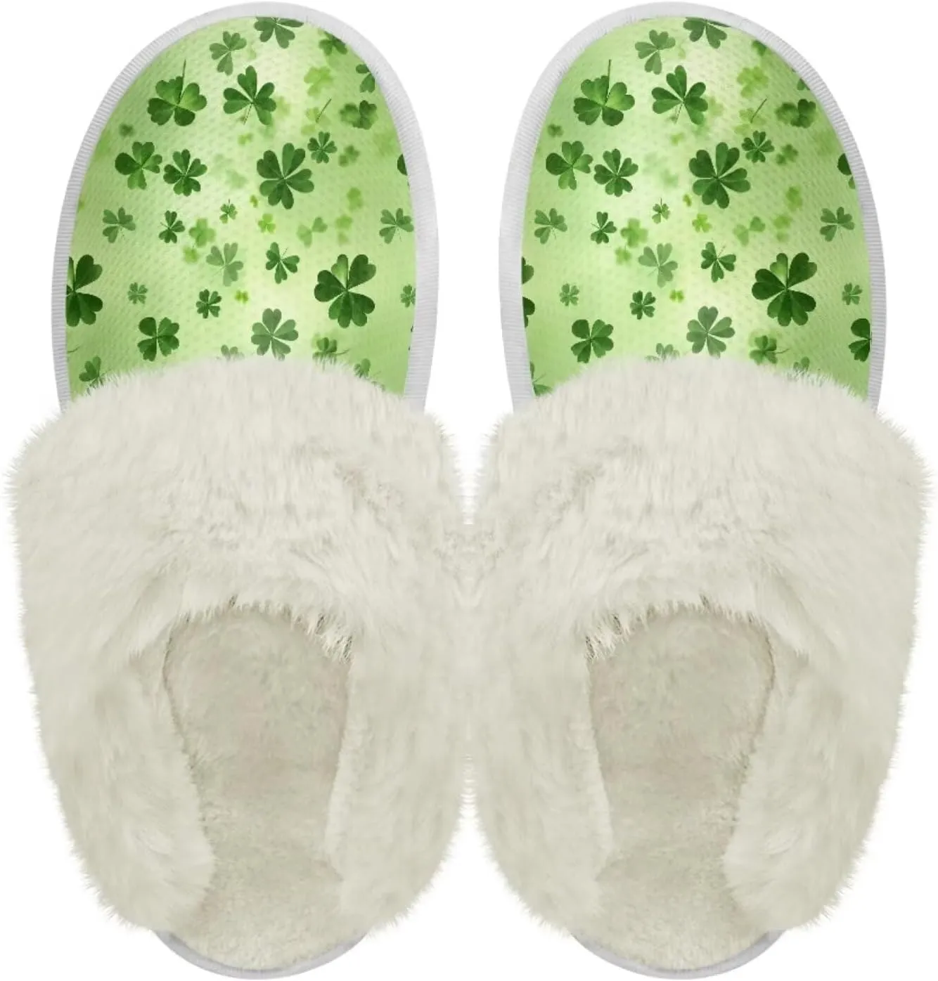 Binienty Women's Men's House Slippers Memory Foam Indoor Outdoor Fuzzy Slipper Bedroom Shoes