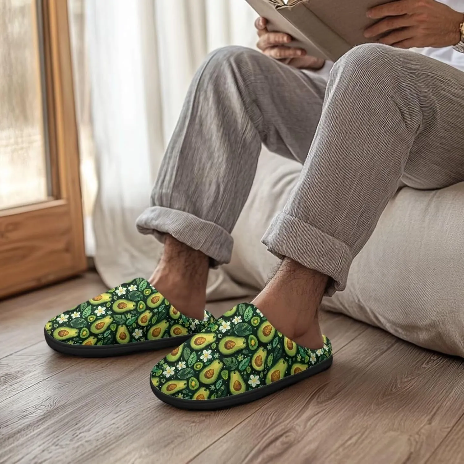 Binienty Womens Slippers Winter Warm with Memory Foam Fluffy House Shoes Indoor Bedroom