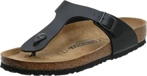 BIRKENSTOCK Gizeh Birko-Flor Black Birko-Flor 37 (US Women's 6-6.5) Regular