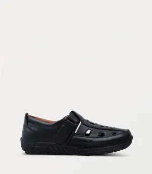 BM6827-BLACK-Men Sandal