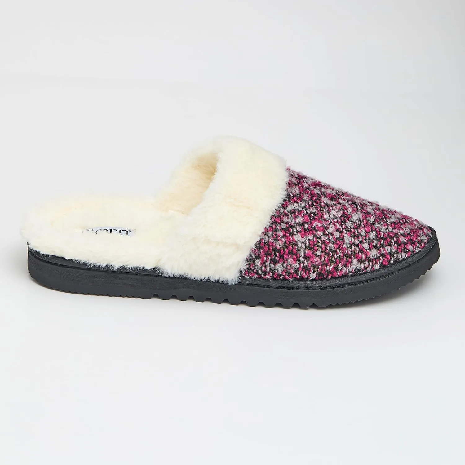 BORN Clog or Scuff Womens Slippers with Memory Foam and Non-Slip Sole, Soft and Comfy Bedroom Slippers for Women