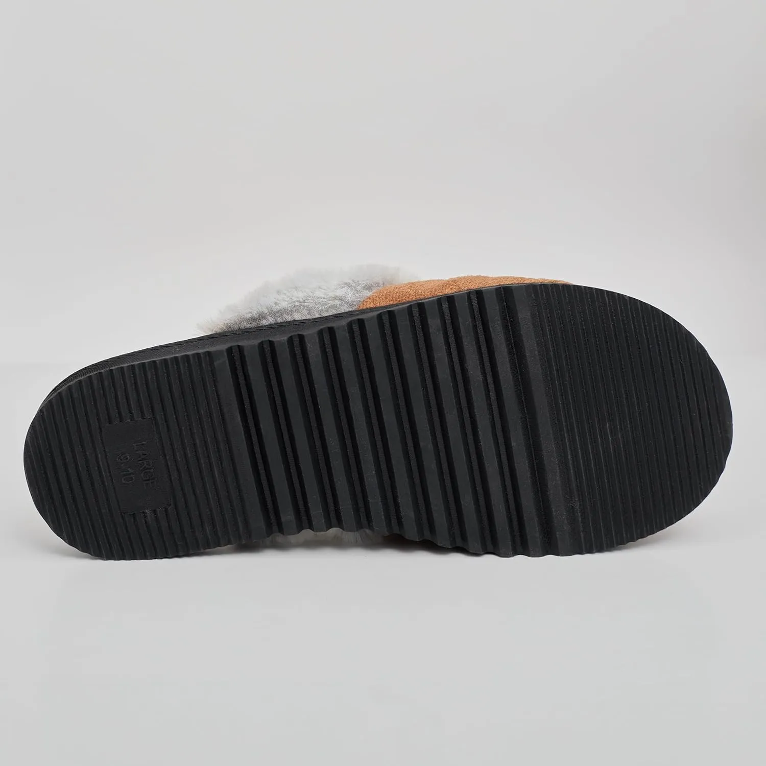 BORN Clog or Scuff Womens Slippers with Memory Foam and Non-Slip Sole, Soft and Comfy Bedroom Slippers for Women