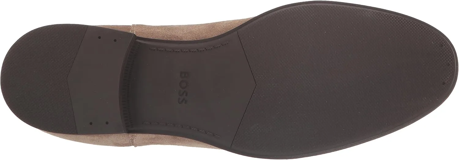 BOSS Men's Colby Suede Leather Chelsea Boot Hiking Shoe