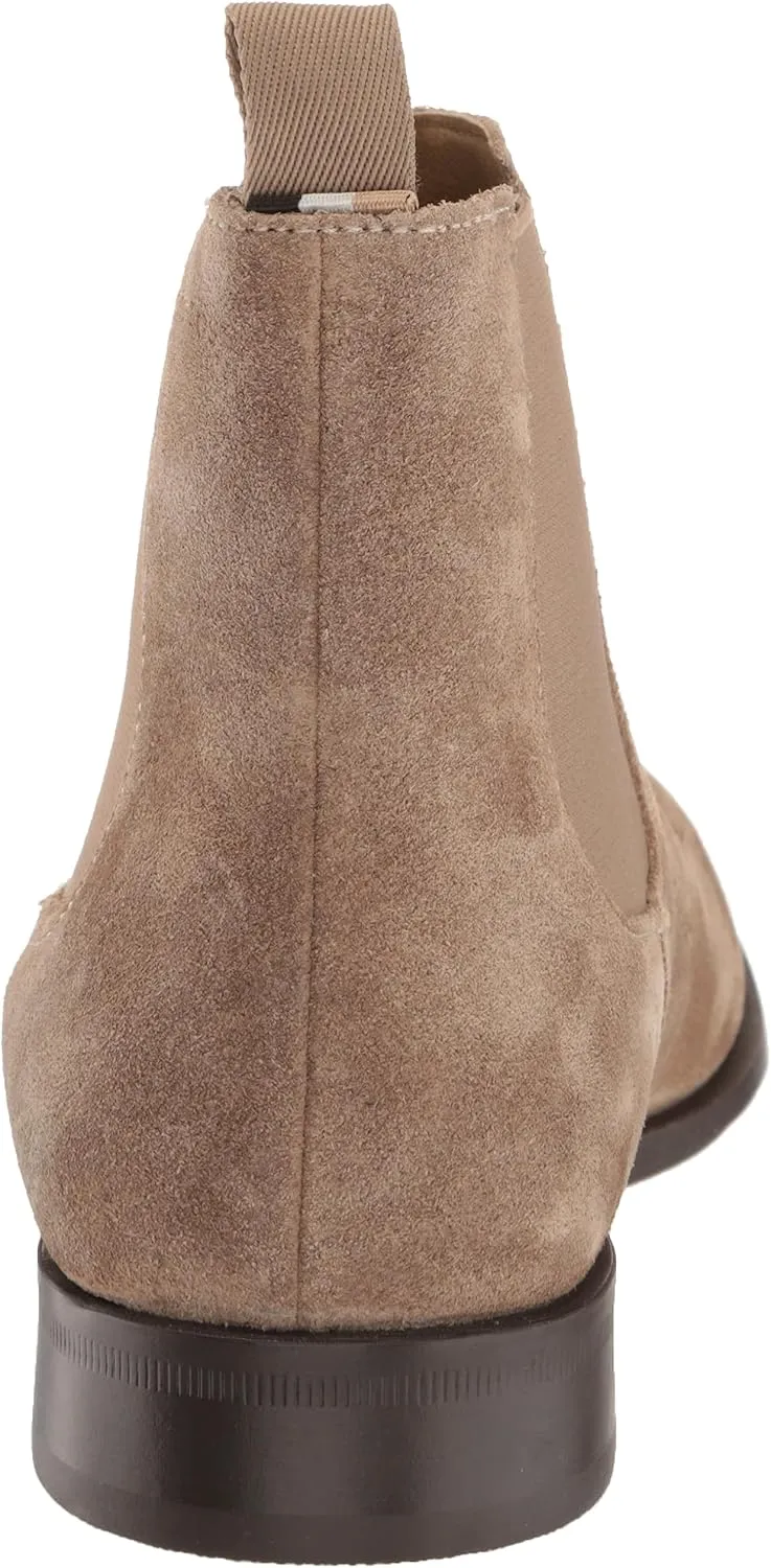 BOSS Men's Colby Suede Leather Chelsea Boot Hiking Shoe
