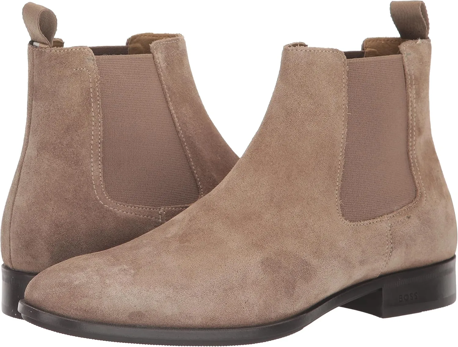 BOSS Men's Colby Suede Leather Chelsea Boot Hiking Shoe
