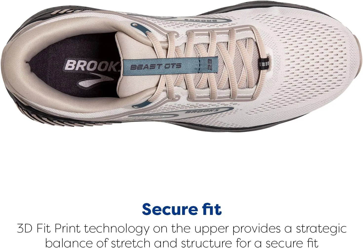 Brooks Men’s Beast GTS 23 Supportive Running Shoe