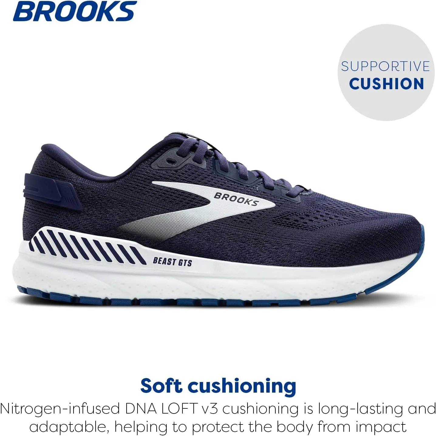 Brooks Men’s Beast GTS 24 Supportive Running & Walking Shoe