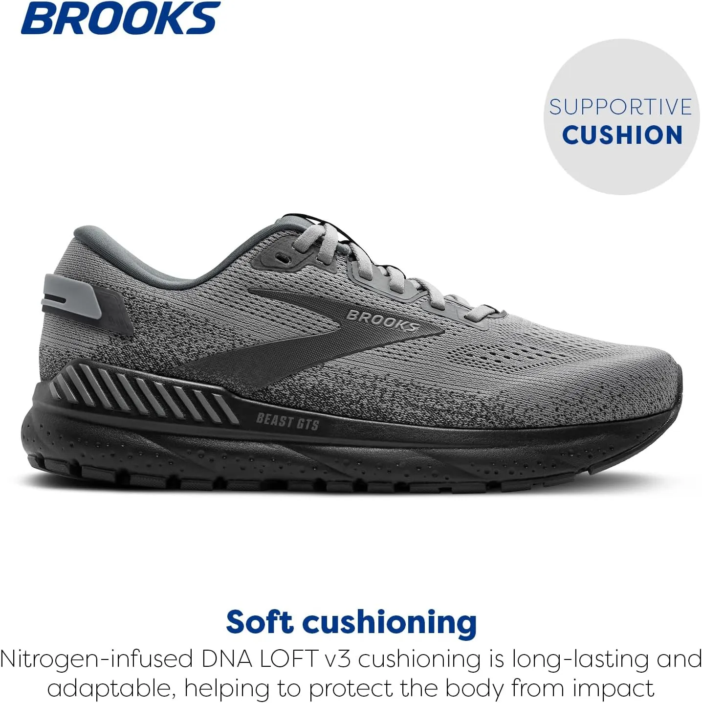 Brooks Men’s Beast GTS 24 Supportive Running & Walking Shoe