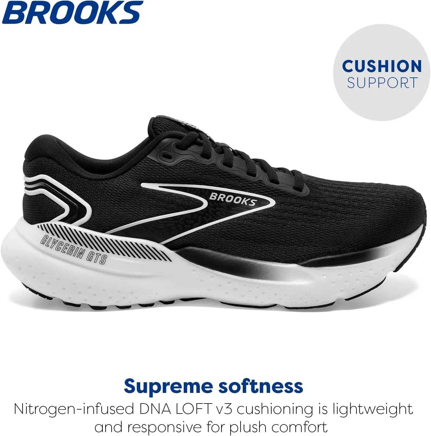 Brooks Men's Glycerin GTS 21 Supportive Running Shoe
