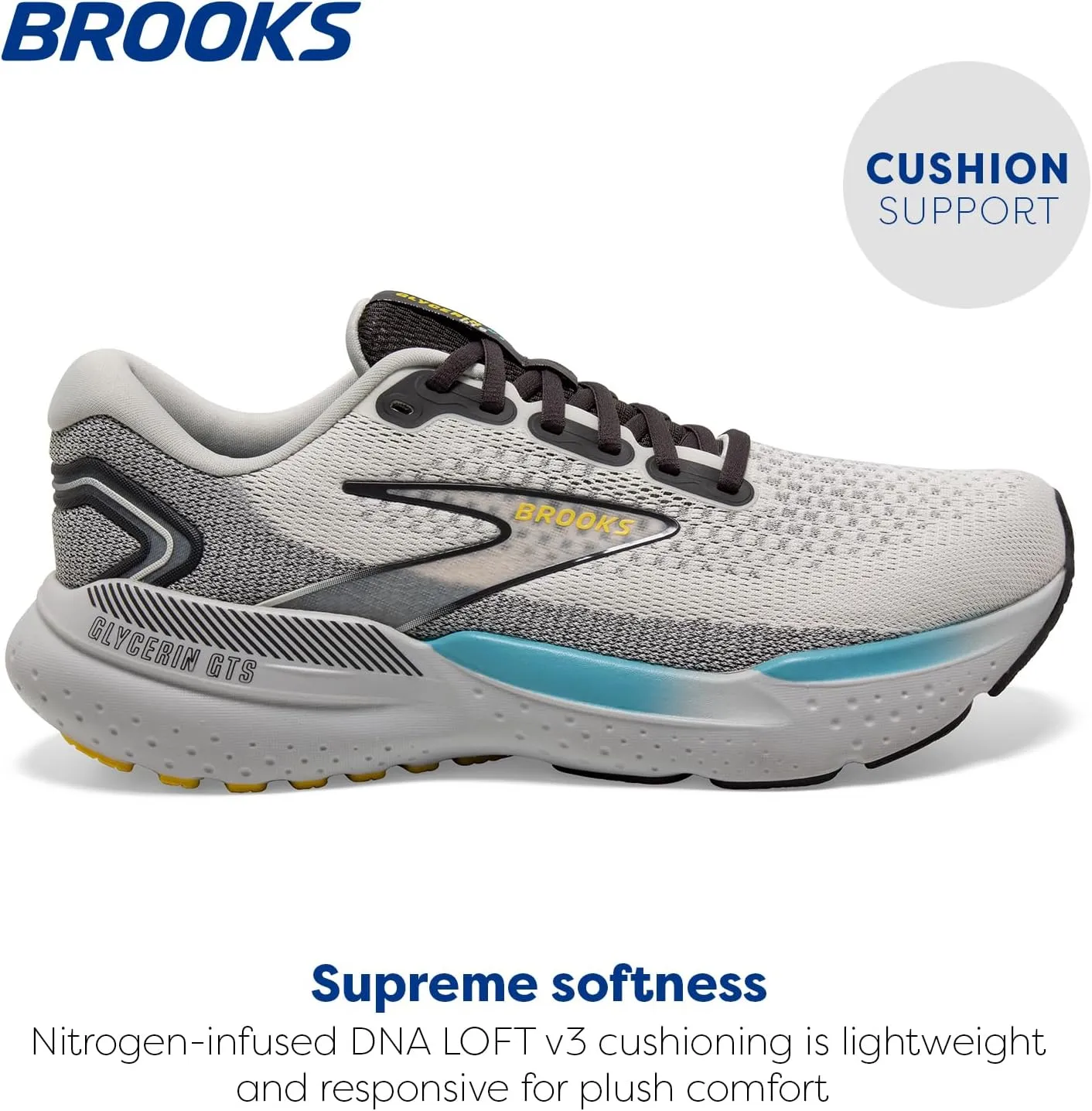 Brooks Men's Glycerin GTS 21 Supportive Running Shoe