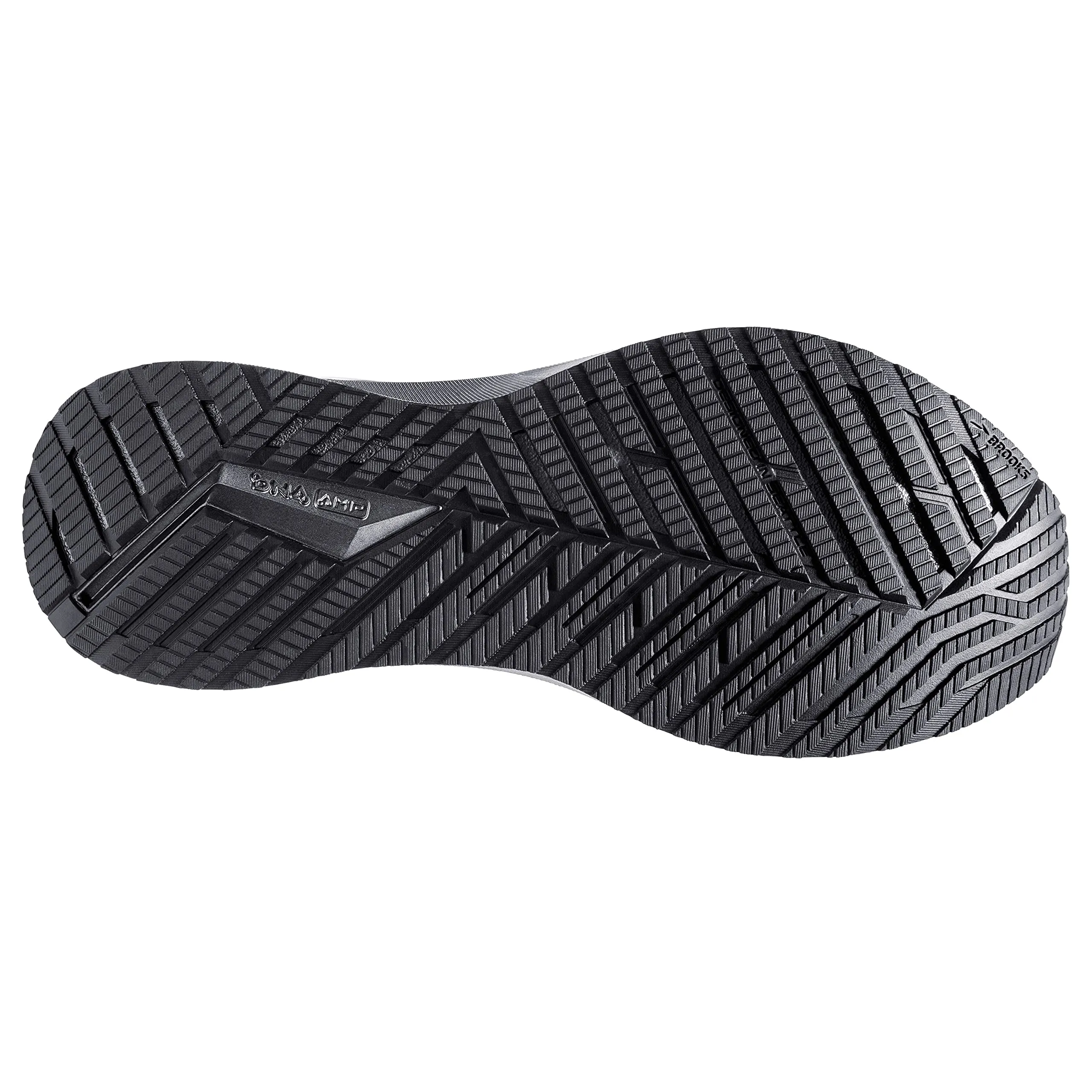 Brooks Men’s Levitate StealthFit GTS 5 Supportive Running Shoe 14 Black/Ebony/Grey