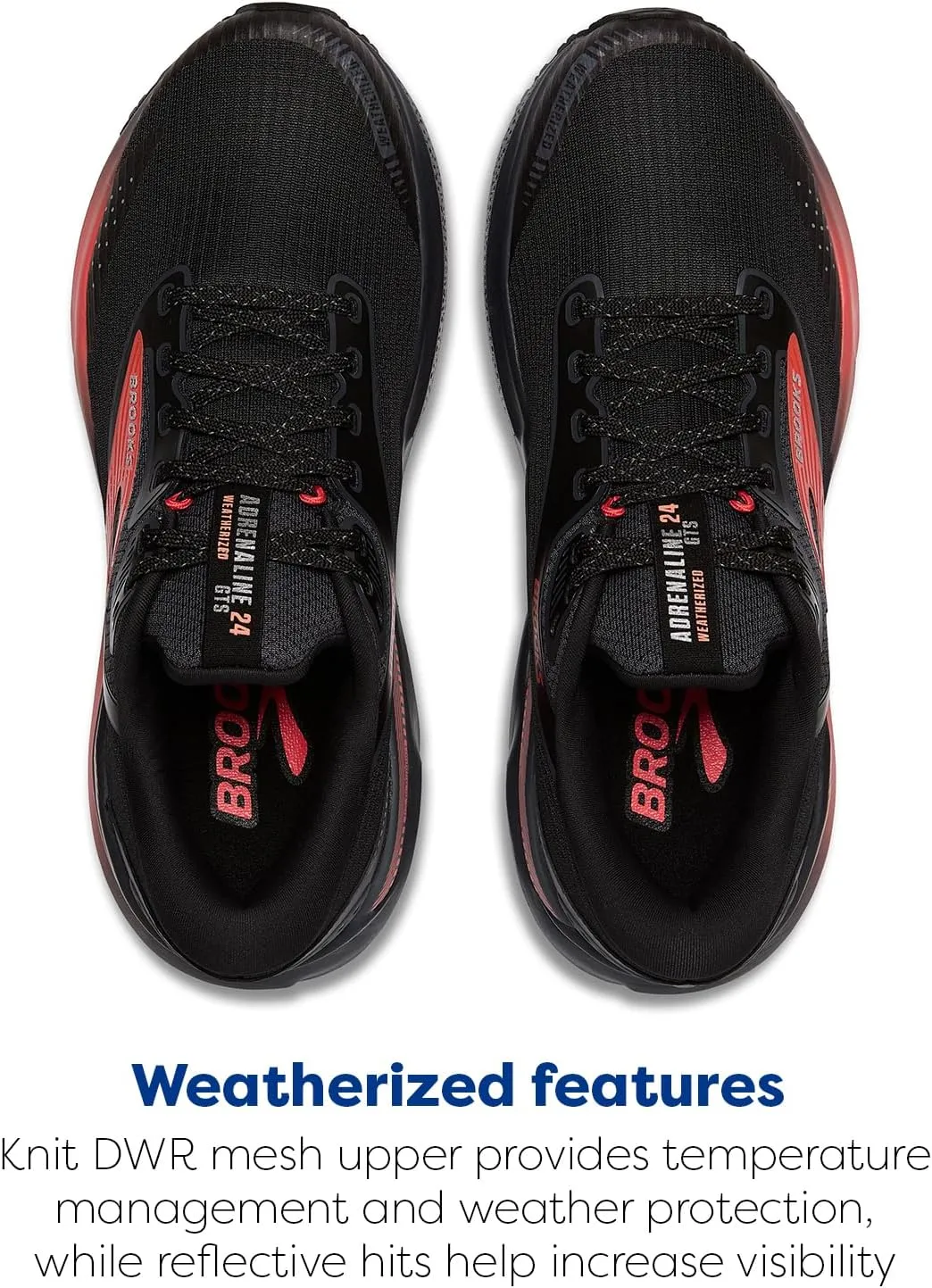 Brooks Women’s Adrenaline GTS 24 Weatherized Supportive Running Shoe