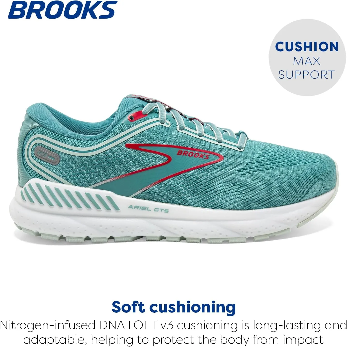 Brooks Women’s Ariel GTS 23 Supportive Running Shoe