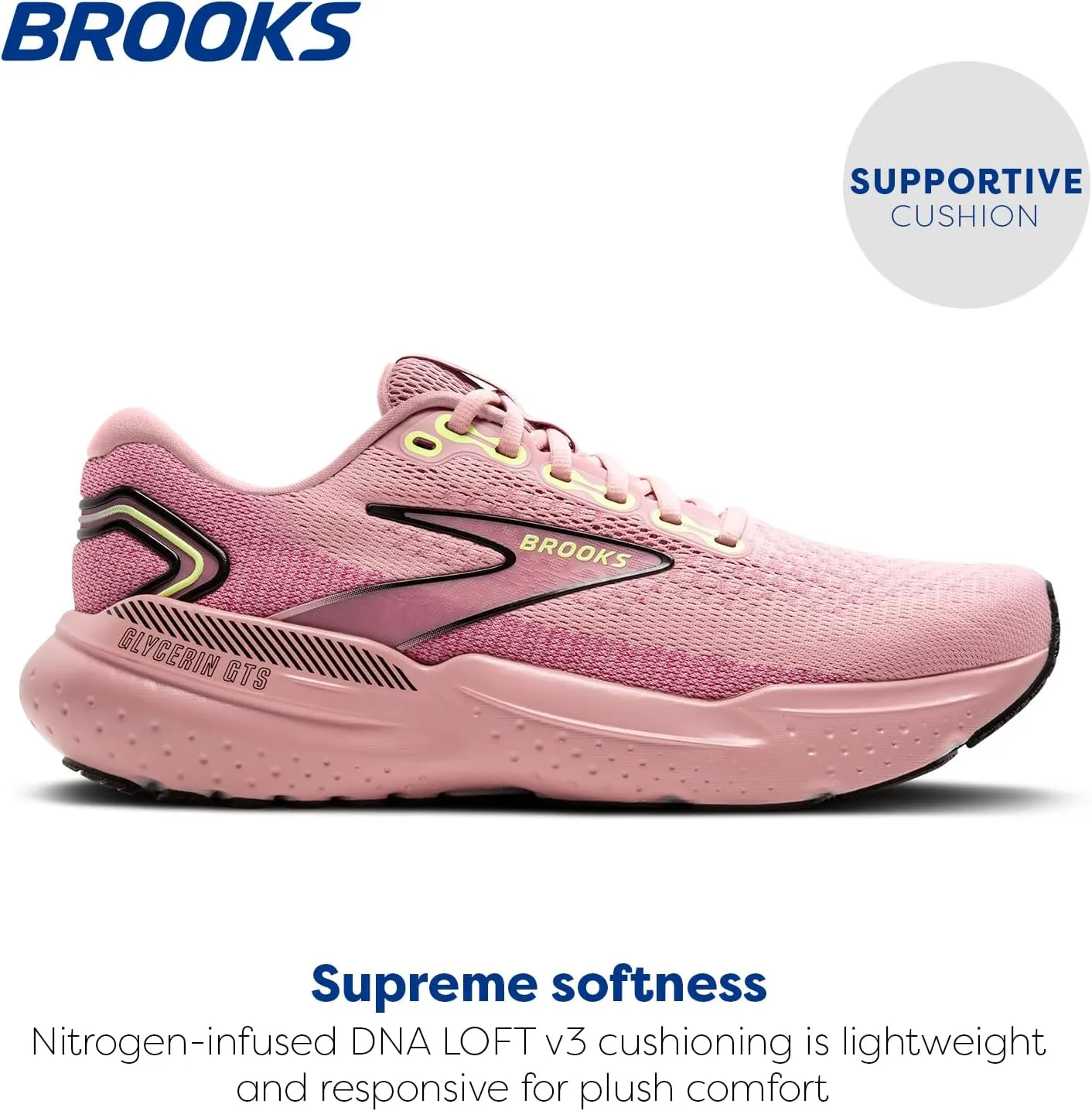 Brooks Women’s Glycerin GTS 21 Supportive Running Shoe