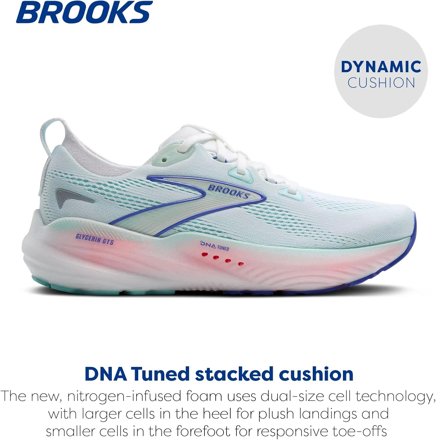 Brooks Women’s Glycerin GTS 22 Supportive Running Shoe