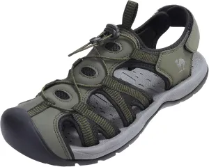 CAMELSPORTS Men's Hiking Sandals Closed Toe Outdoor Beach Sandal Waterproof Sport Fisherman Sandals Water Shoes
