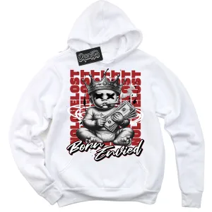 Cherry 12s Sneaker Hoodie Born Envied Graphic
