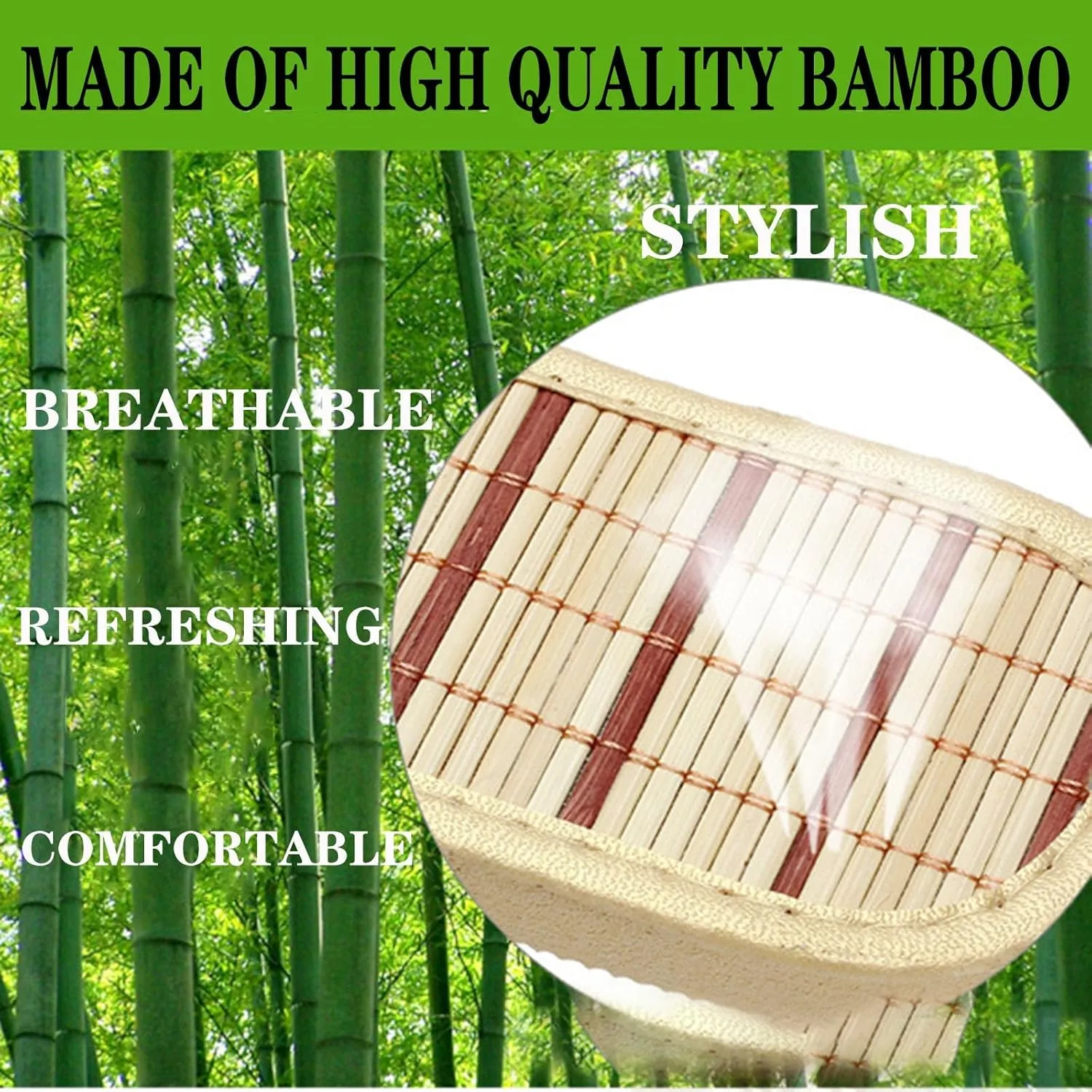 Chinese Slippers for Women, Mesh Bamboo Flats Floral Slippers, Breathable Home Comfort Chinese Style Sandal