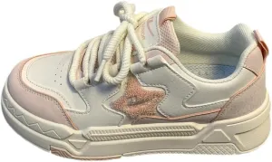 Chunky Sneaker Cute Star Y2K Platform 5cm Walking Shoes for Women Girls Cloud Soft Marshmallow Comfort Campus Casual Outdoor Daily Wear Wide Fit